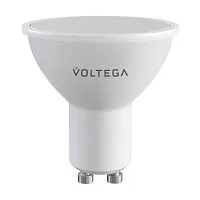 Лампа светодиодная диммируемая Voltega VG GU10 5,5W 3000-6500K матовая 2426 