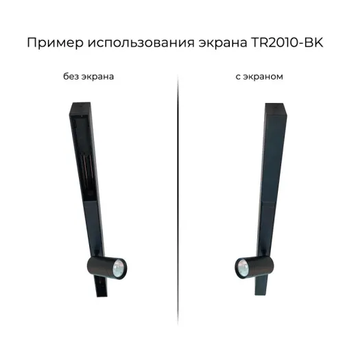 Экран для шинопровода Denkirs TR2010-BK  фото 7