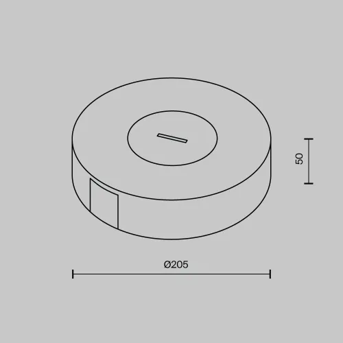 Комплектующие для текстильной подвесной системы Technical TRA130SC-1B  фото 2